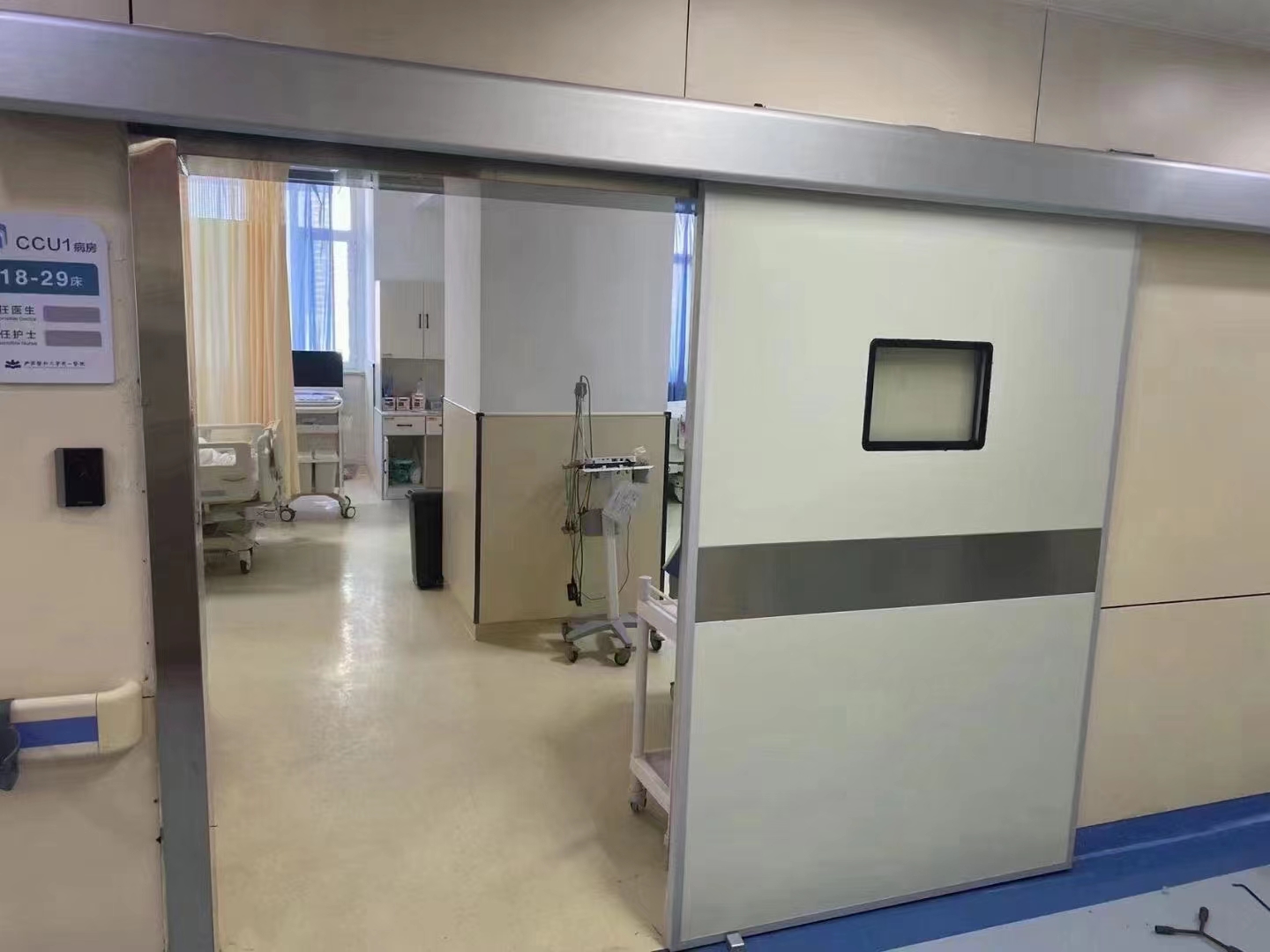 南岸医用防辐射铅门 牙科不锈钢铅门